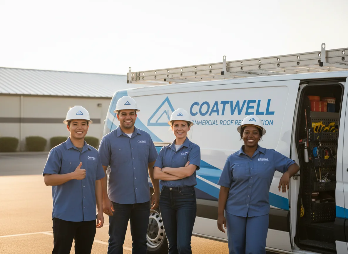 Commercial roof coating company in Moss Beach, CA